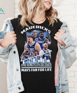 Dallas Mavericks Mavs Fan For Life Skyline Shirts