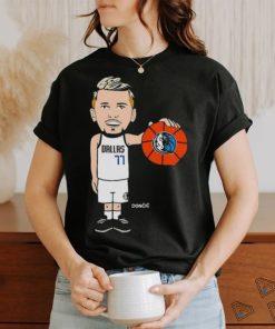 Dallas Mavericks Player 77 Luka Doncic Caricature Shirt