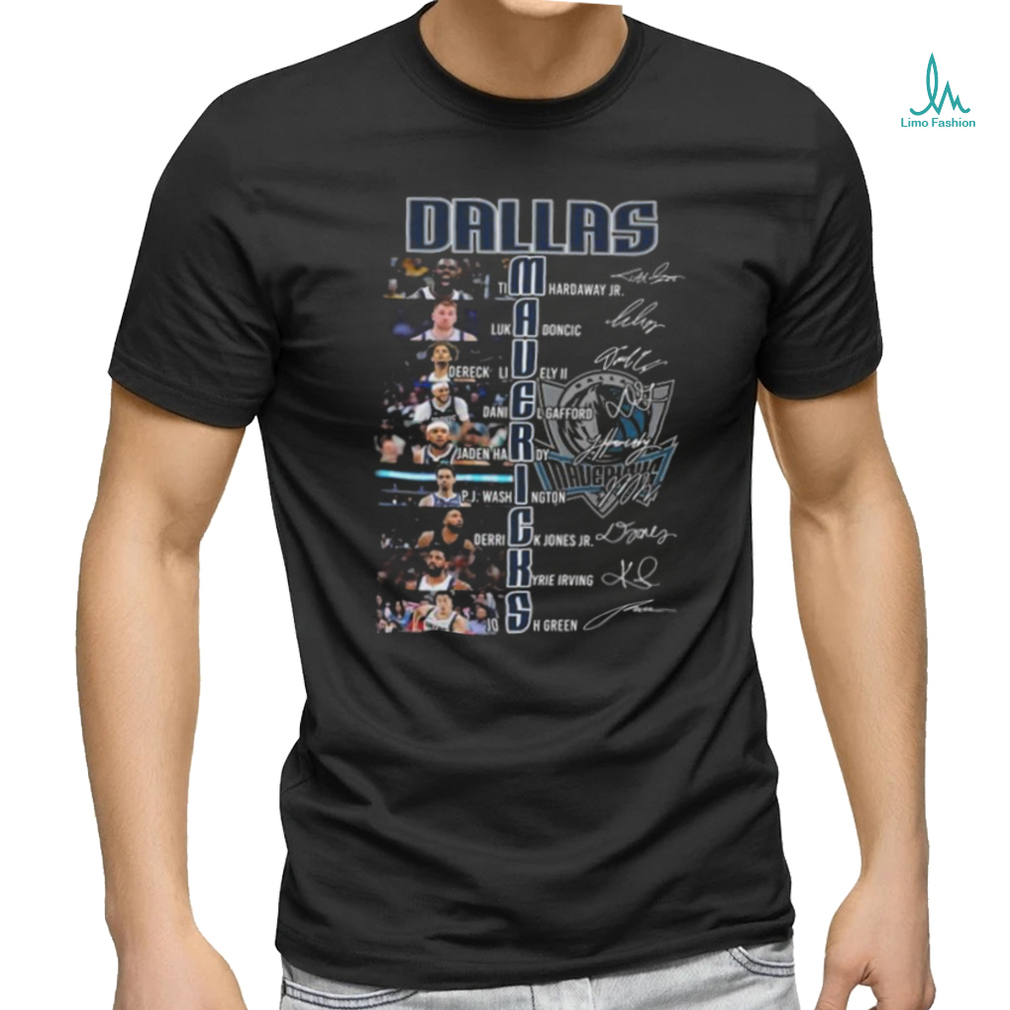 Dallas Mavericks Signatures Special 2024 T shirt Dallas Mavericks Signatures Special 2024 T shirt