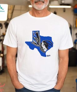 Dallas Mavericks Texas map logo shirt