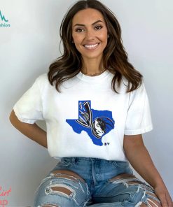 Dallas Mavericks Texas map logo shirt