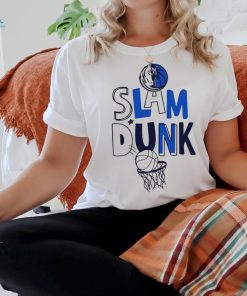 Dallas Mavericks slam dunk basketball shirt