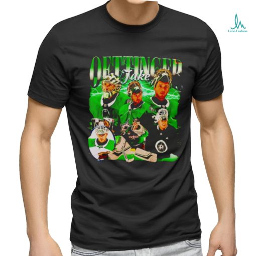 Dallas Stars Jake Oettinger hockey NHL shirt