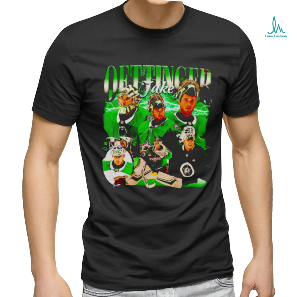 Dallas Stars Jake Oettinger hockey NHL shirt Dallas Stars Jake Oettinger hockey NHL shirt