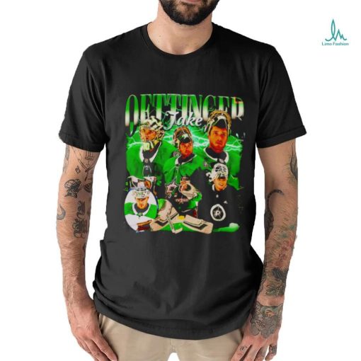 Dallas Stars Jake Oettinger hockey NHL shirt