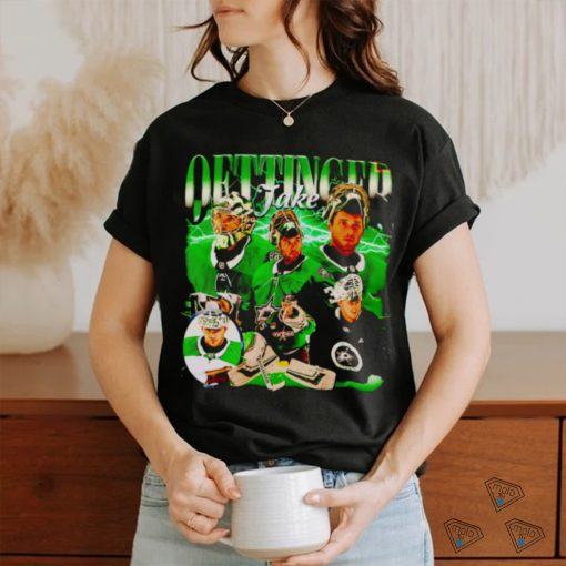 Dallas Stars Jake Oettinger hockey NHL shirt