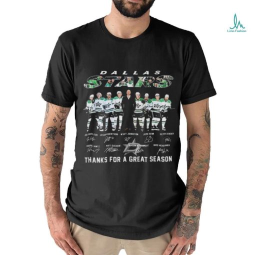 Dallas stars thank you for a great season fan 2024 shirt