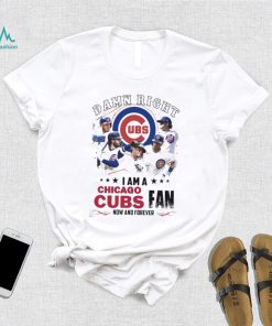 Damn Right I Am A Chicago Cubs Fan Now And Forever 2024 Shirt