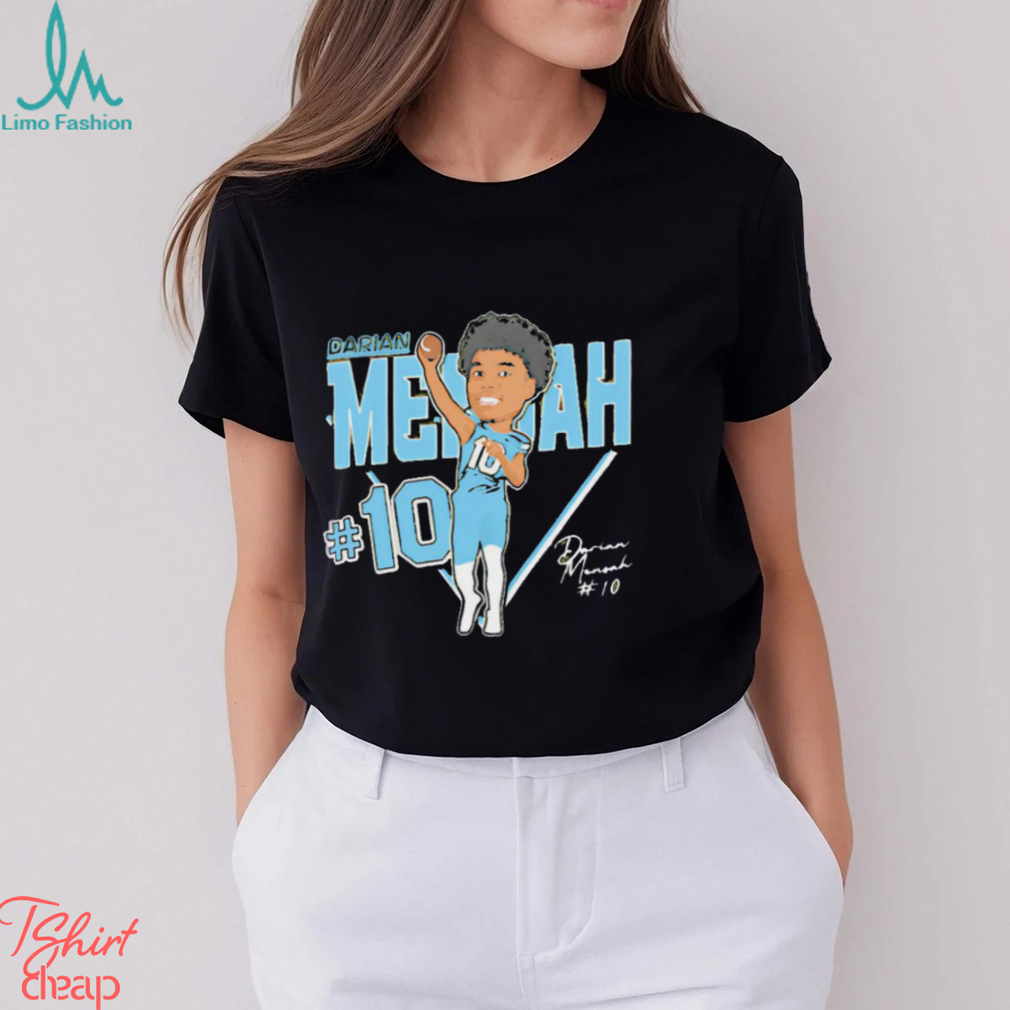 Darian Mensah 2024 Tulane Green Wave caricature shirt Darian Mensah 2024 Tulane Green Wave caricature shirt