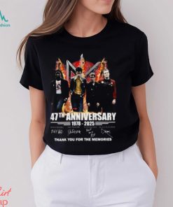 Dead Kennedys 47th Anniversary 1978 2025 Thank You For The Memories T Shirt, hoodie, sweater, long sleeve and tank top Dead Kennedys 47th Anniversary 1978 2025 Thank You For The Memories T Shirt