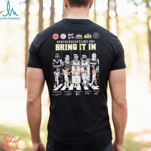 Denver Nuggets Abbey Road 2023 2024 Bring It In All Stars Legends Signatures shirt