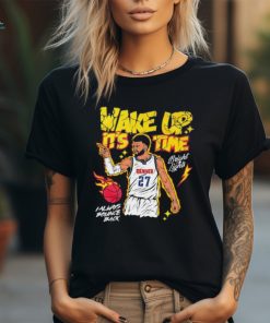 Denver Nuggets Jamal Murray wake up it’s time bright lights I always bounce back shirt