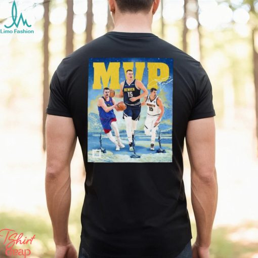 Denver Nuggets Nikola Jokic 3 Mvp Win Signature Poster Shirt