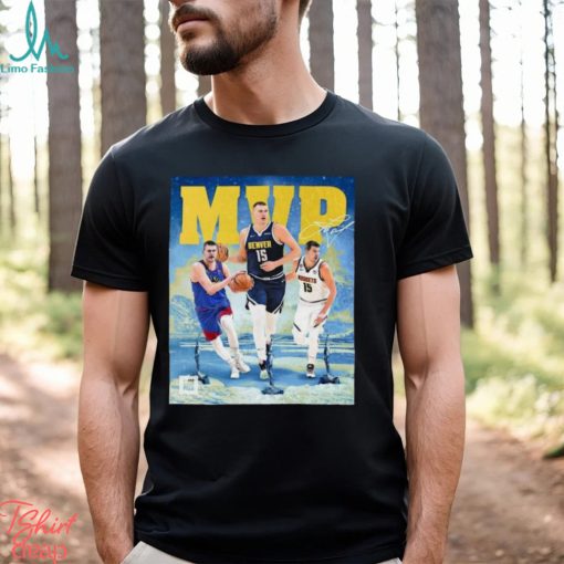 Denver Nuggets Nikola Jokic 3 Mvp Win Signature Poster Shirt