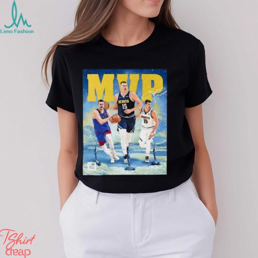 Denver Nuggets Nikola Jokic 3 Mvp Win Signature Poster Shirt