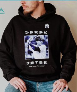 Derek Jeter New York Yankees Cooperstown Collection Player Vintage Logo shirt