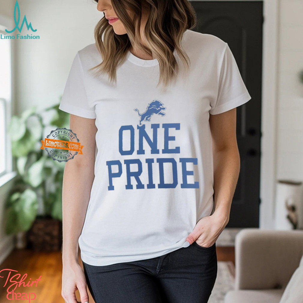 Detroit Lions one pride slogan shirt Detroit Lions one pride slogan shirt