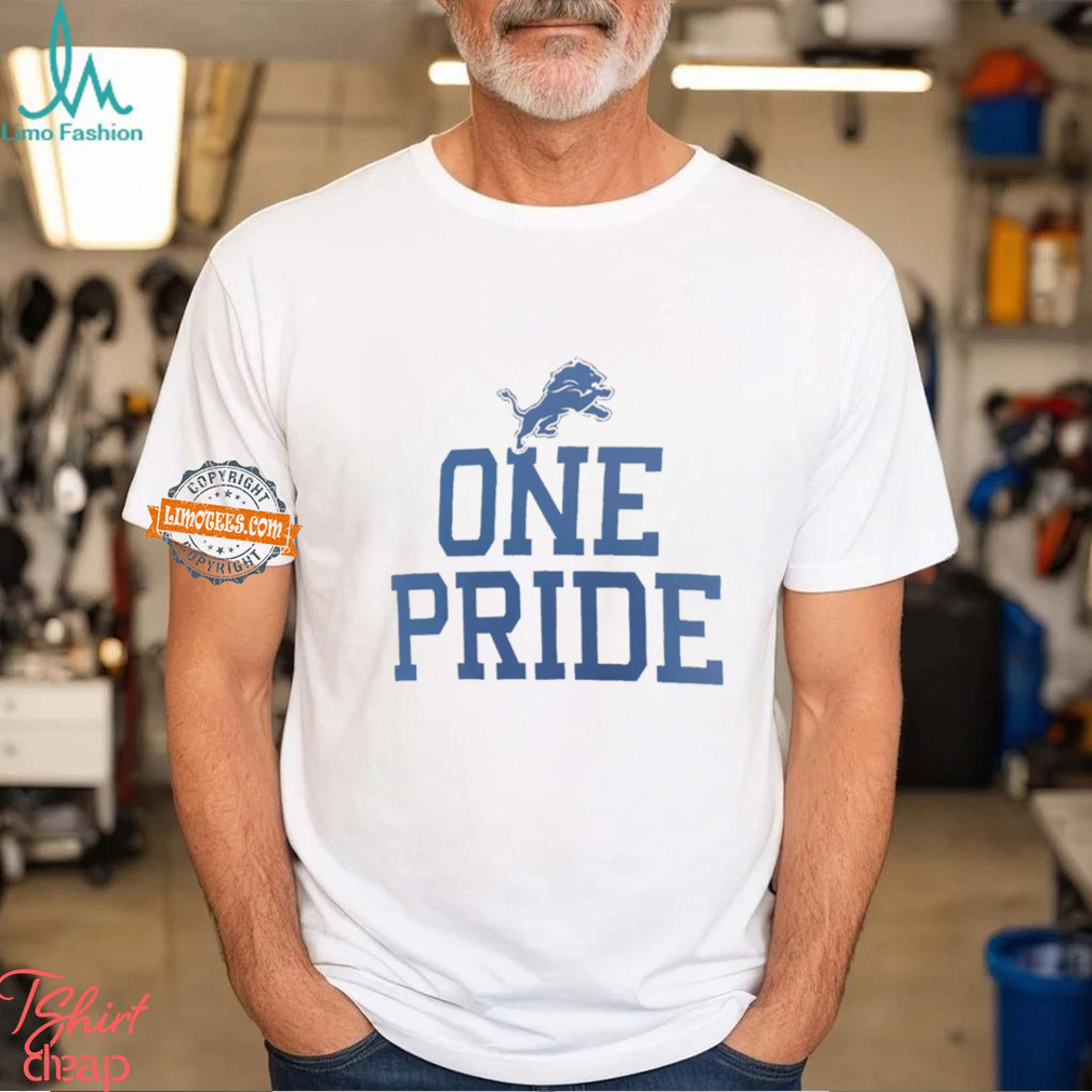 Detroit Lions one pride slogan shirt Detroit Lions one pride slogan shirt