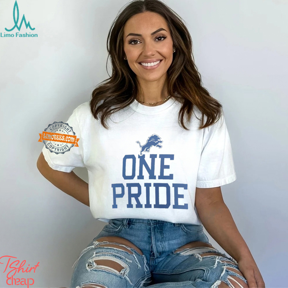 Detroit Lions one pride slogan shirt Detroit Lions one pride slogan shirt