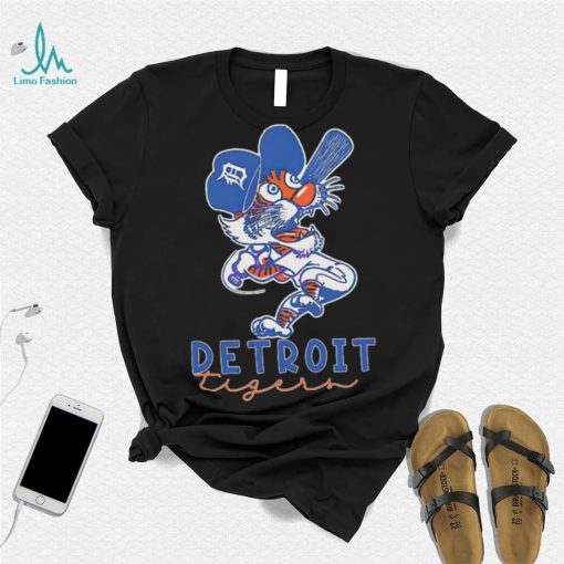 Detroit Tigers mascot retro shirt