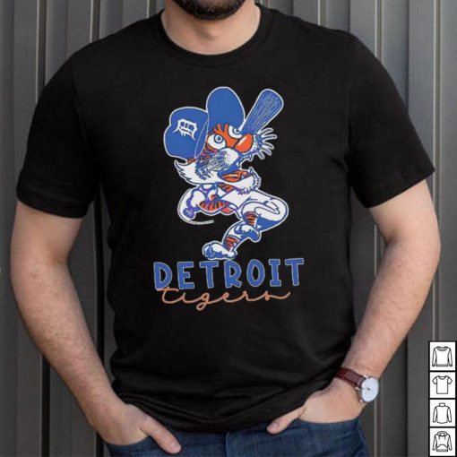 Detroit Tigers mascot retro shirt