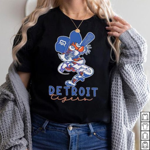 Detroit Tigers mascot retro shirt