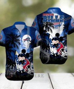 Disney Mickey Mouse Buffalo Bills Hawaiian Shirt NFL Gifts