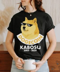 Doge coin kabosu 2005 2024 shirt