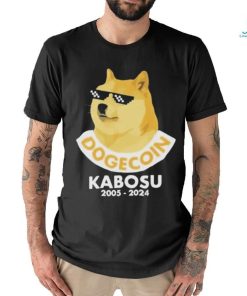 Doge coin kabosu 2005 2024 shirt