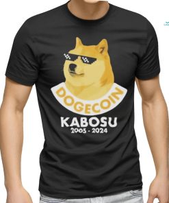 Doge coin kabosu 2005 2024 shirt