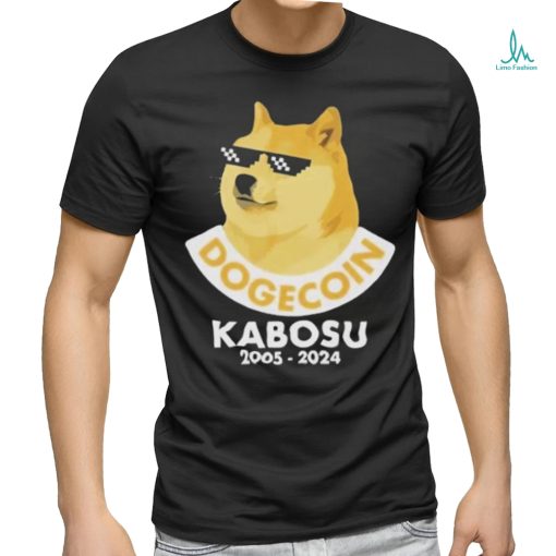 Doge coin kabosu 2005 2024 shirt