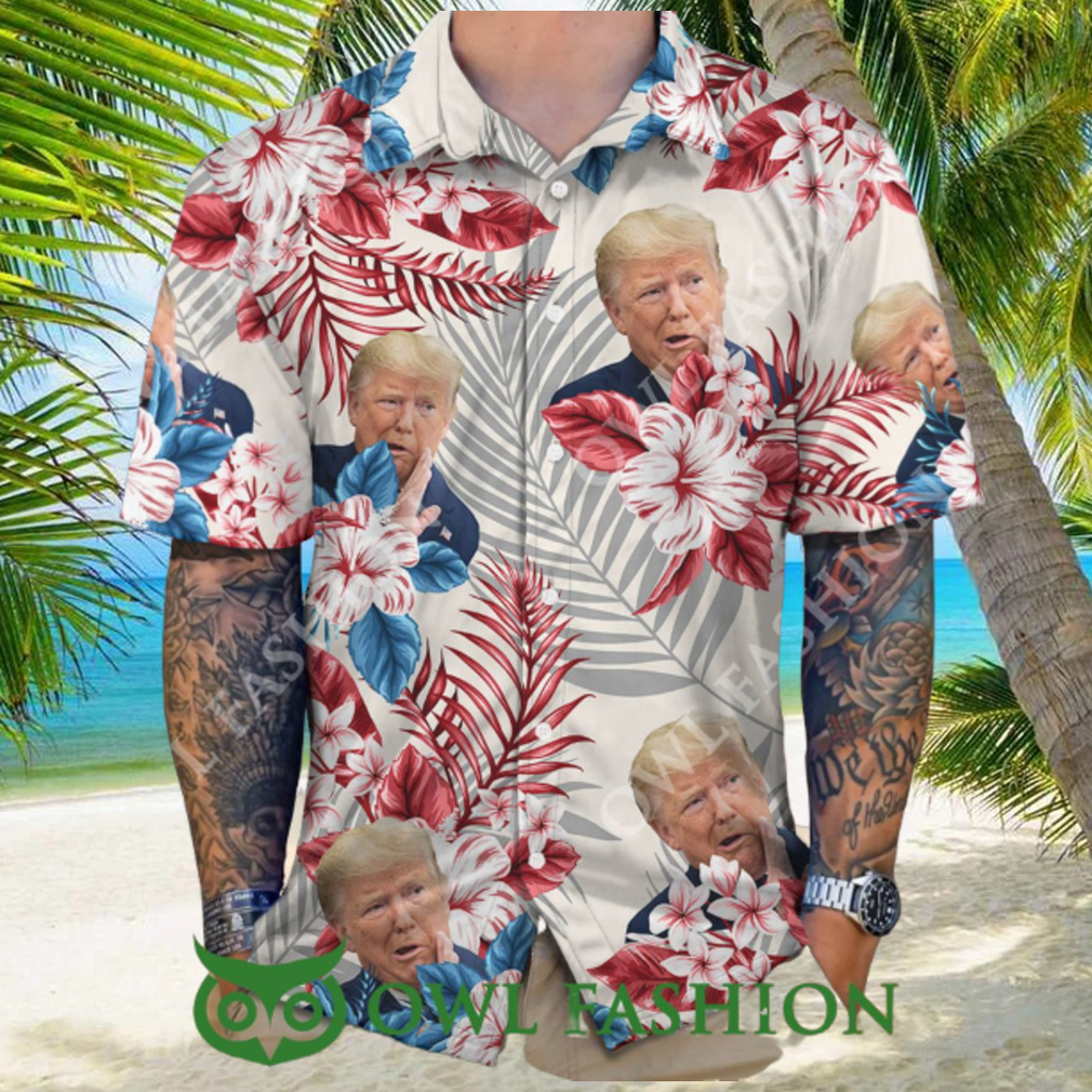 Donald Trump Face Expression Hawaii Shirt Donald Trump Face Expression Hawaii Shirt