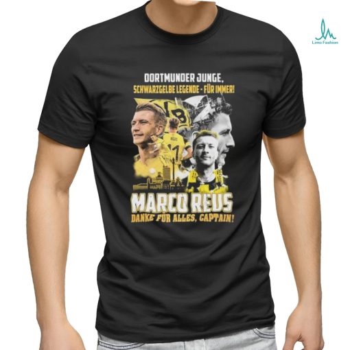 Dortmunder Junge Schwarz Gelbe Legende – Fur Immer Marco Reus Danke Fur Alles, Captain T Shirt