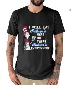 Dr. Seuss I Will Eat Culver’s Here or There I Will Eat Culver’s Everywhere Shirt