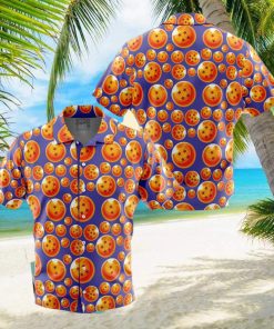 Dragon Balls Dragon Ball Z Button Up Anime Ape Hawaiian Shirt