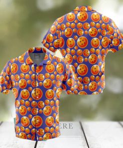 Dragon Balls Dragon Ball Z Button Up Anime Ape Hawaiian Shirt