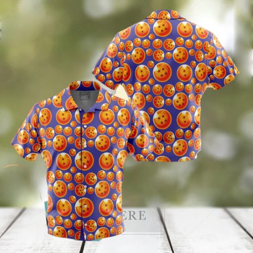 Dragon Balls Dragon Ball Z Button Up Anime Ape Hawaiian Shirt