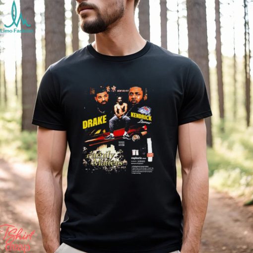 Drake vs Kendrick Lamar family matters euphoria shirt