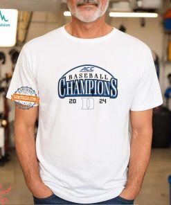 Duke Blue Devils 2024 ACC Baseball Conference Tournament Champions Curveball Break shirt