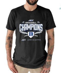 Duke Blue Devils 2024 ACC Baseball Conference Tournament Champions Locker Room T Shirt