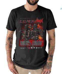 EXUMER Announce European Co Headline Tour With HIRAX Poster Shirt