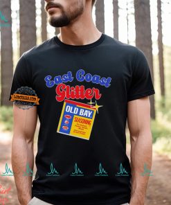 East coast glitter old bay seasoning shirt