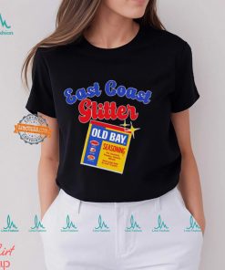 East coast glitter old bay seasoning shirt