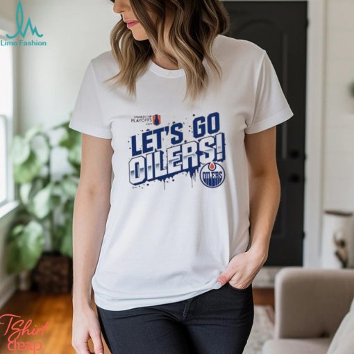 Edmonton Oilers 2024 Stanley Cup Playoffs Slogan T Shirt