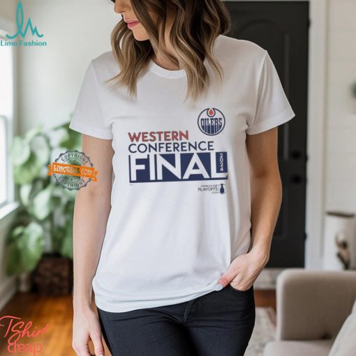 Edmonton Oilers 2024 Western Conference Finals shirt