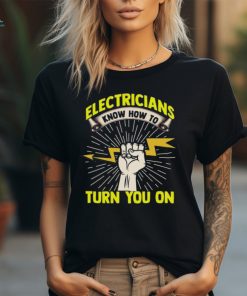 Electrician on Men's T Shirt