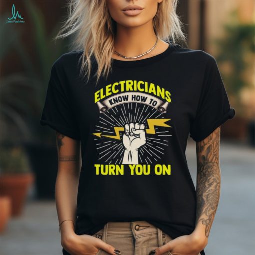 Electrician on Men’s T Shirt