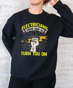 Electrician on Men's T Shirt