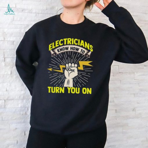 Electrician on Men’s T Shirt