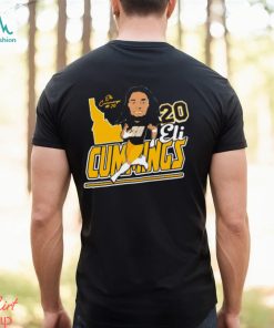 Eli Cummings 2024 Idaho Vandals baseball caricature shirt